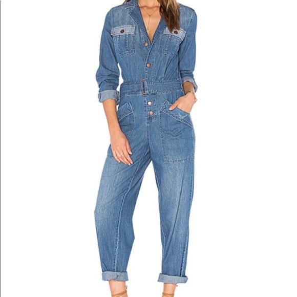 Current/Elliott The Whitney Jumpsuit - Picture 1 of 5